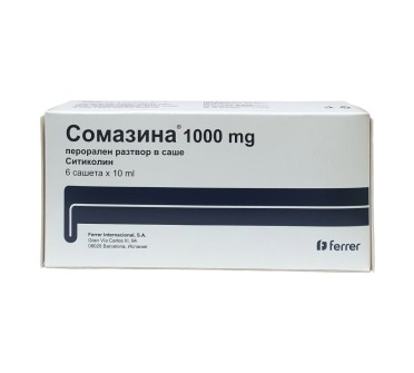 СОМАЗИНА САШЕ р-р перорален 1000мг х 6БР